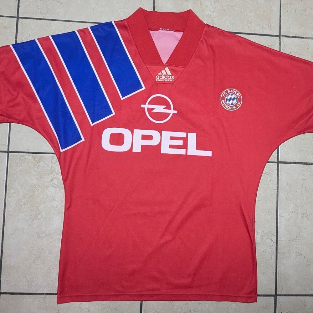 Adidas EQT 1992 Bayern Munchen Home Red Jersey Men's Size Small